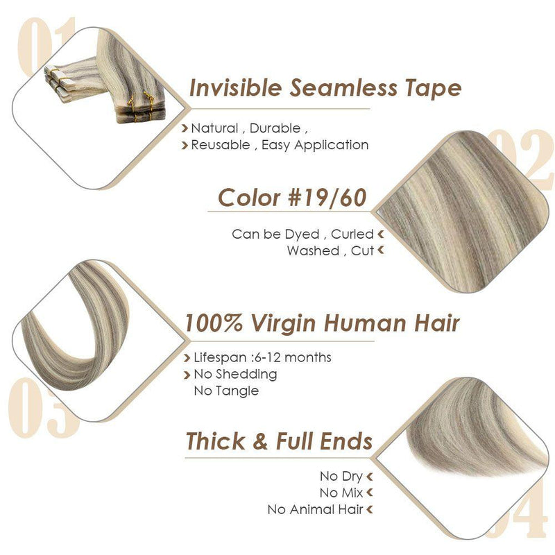 Virgin Tape - Invisible Seamless — SunnyHair